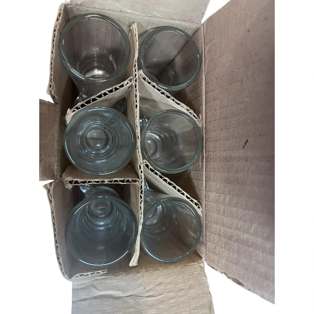 6 Crisa Vitro Tequila Shooter‎ Shot Liqueur Glasses 4
